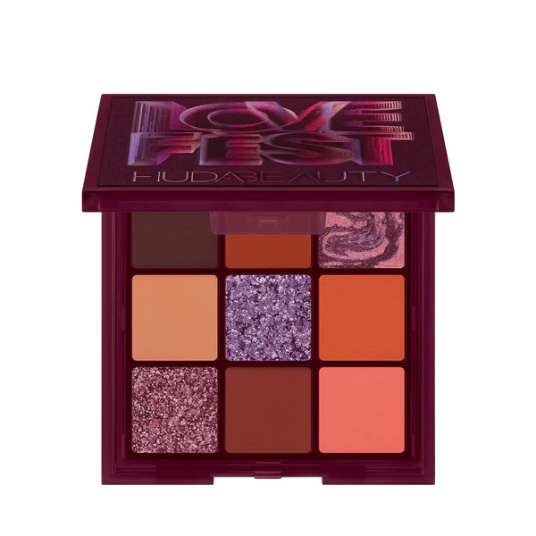 HUDA BEAUTY LOVEFEST OBSESSIONS EYESHADOW PALETTE