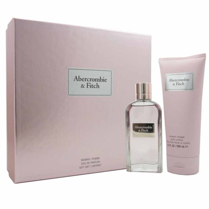 ABERCROMBIE & FITCH FIRST INSTINCT WOMEN SET EAU DE PARFUM 50ML + BODY LOTION 200ML