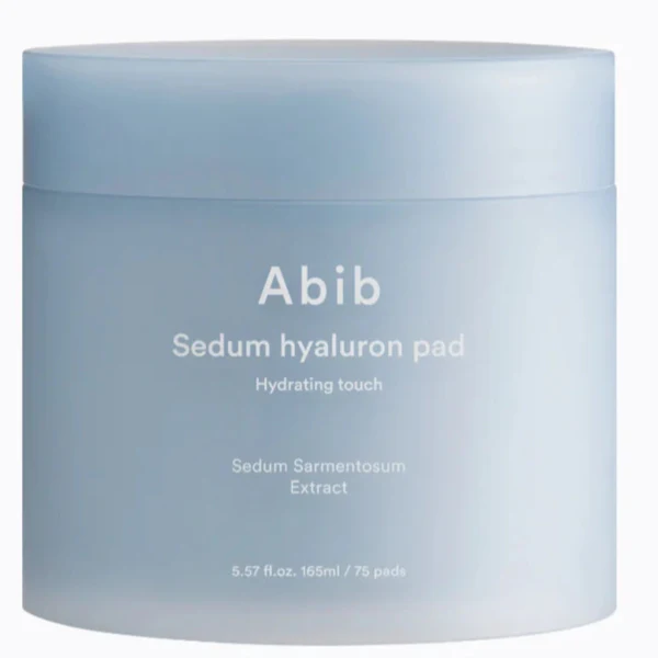 ABIB SEDUM HYALURON PAD HYDRATING TOUCH (75-PIECES 165 ML)