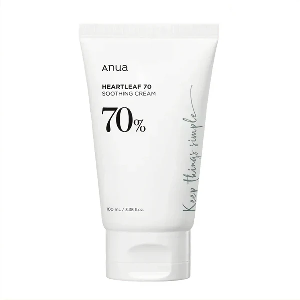 ANUA HEARTLEAF 70% SOOTHING CREAM 100ML