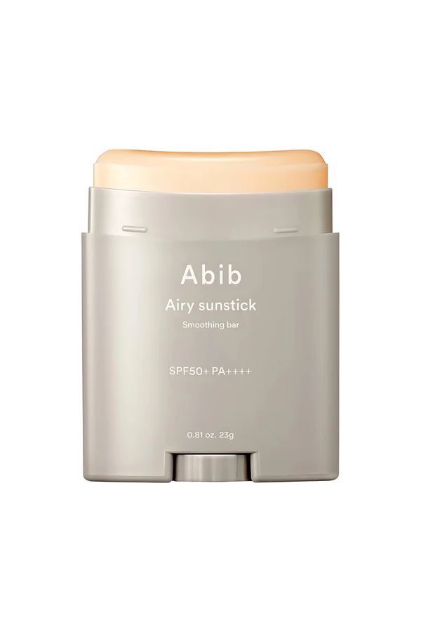 ABIB AIRY SUNSTICK SMOOTHING BAR SPF50  NON-STICKY MATTE FINISH SUN PROTECTION FOR FACE AND BODY, LONG LASTING KOREAN SUN STICK
