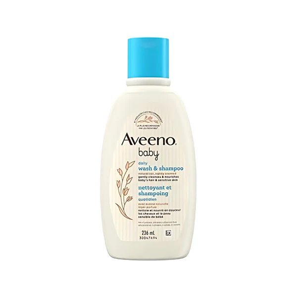 AVEENO BABY WASH & SHAMPOO LIGHTLY SCENTED 236 ML
