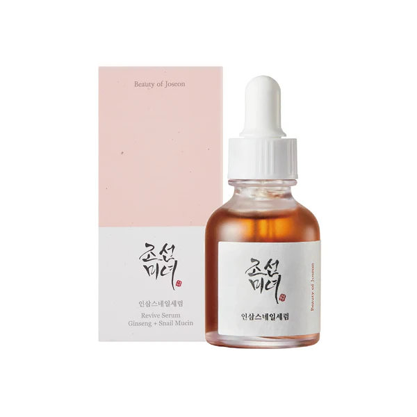 BEAUTY OF JOSEON REVIVE SERUM  GINSENG+SNAIL MUCIN (30ML, 1 FL.OZ.)