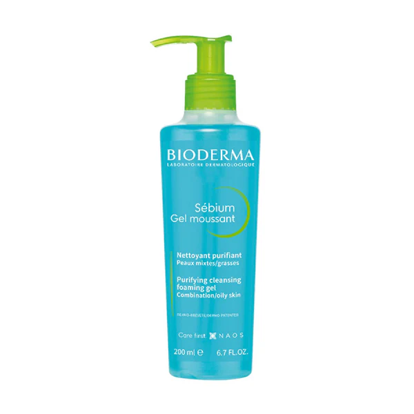 BIODERMA SEBIUM PURIFYING CLEANSING FOAMING GEL 200 ML