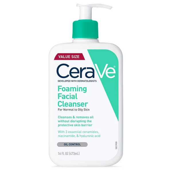 CERAVE FOAMING FACIAL CLEANSER 473 ML