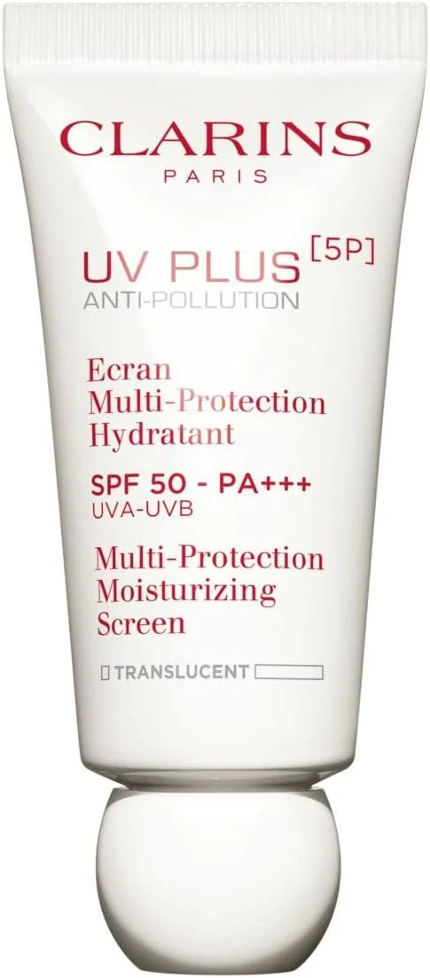 CLARINS UV PLUS 5P SPF50 FACE SUNSCREEN & MOISTURIZER, 50ML