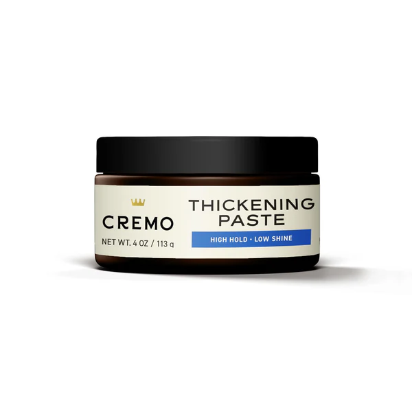 CREMO MENS HAIR PASTE HIGH HOLD AND LOW SHINE 4 OZ