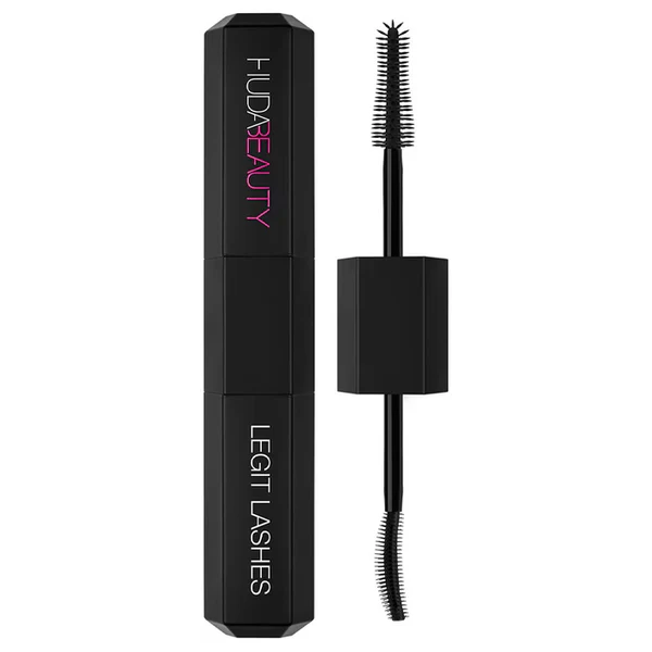 HUDA BEAUTY LEGIT LASHES DOUBLE-ENDED VOLUMIZING & LENGTHENING MASCARA