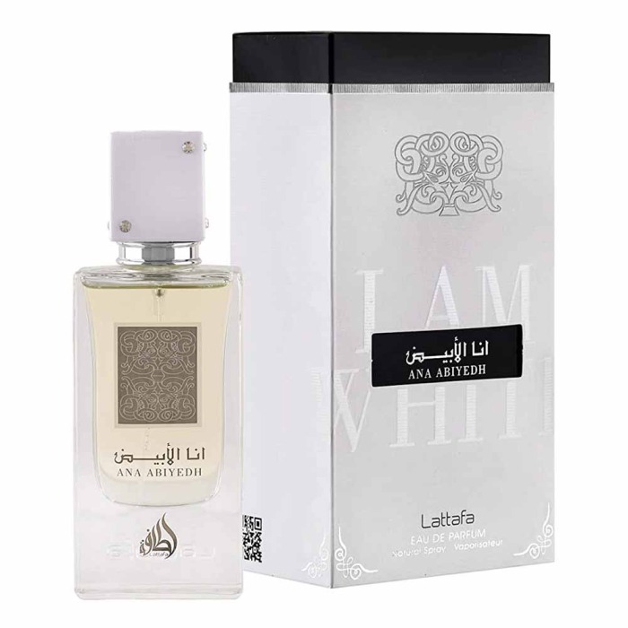 LATTAFA I AM WHITE UNISEX EAU DE PARFUM 60ML