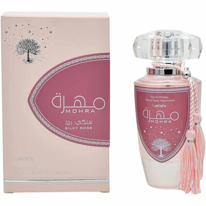 LATTAFA MOHRA SILKY ROSE FOR WOMEN EAU DE PARFUM 100ML
