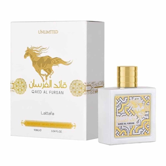 LATTAFA QAED AL FURSAN UNLIMITED UNISEX EAU DE PARFUM 90ML