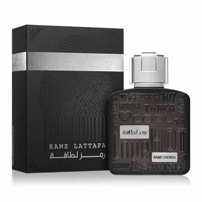 LATTAFA RAMZ SILVER FOR MEN EAU DE PARFUM 100ML
