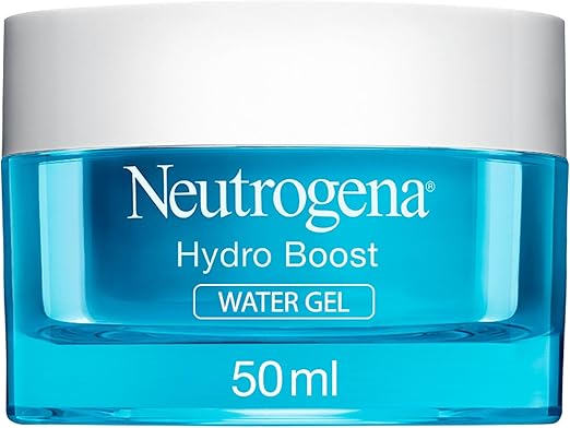 NEUTROGENA FACE MOISTURIZER WATER GEL, HYDRO BOOST, NORMAL TO COMBINATION SKIN, LIGHTWEIGHT AND OIL-FREE, 100% ALCOHOL FREE, SUITABLE FOR SENSITIVE SKIN, 50 ML