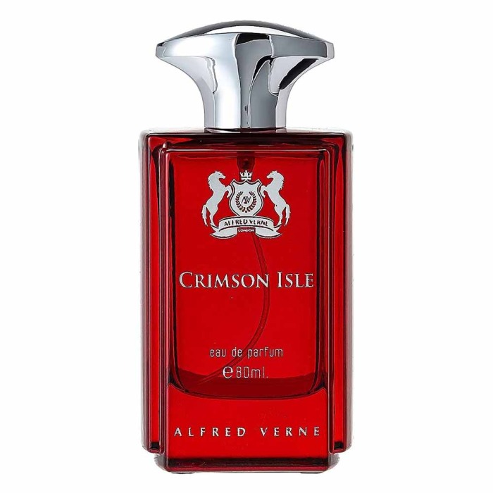 ALFRED VERNE CRIMSON ISLE FOR UNISEX EAU DE PARFUM 80ML
