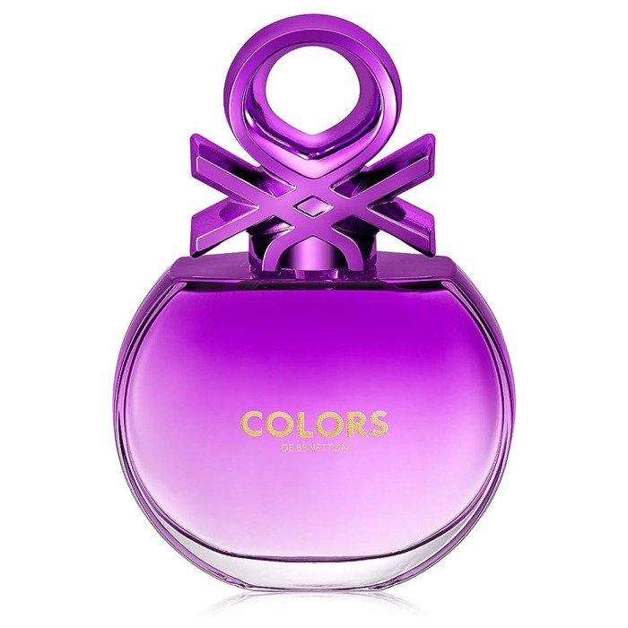 BENETTON COLORS DE BENETTON PURPLE FOR WOMEN EAU DE TOILETTE 80ML