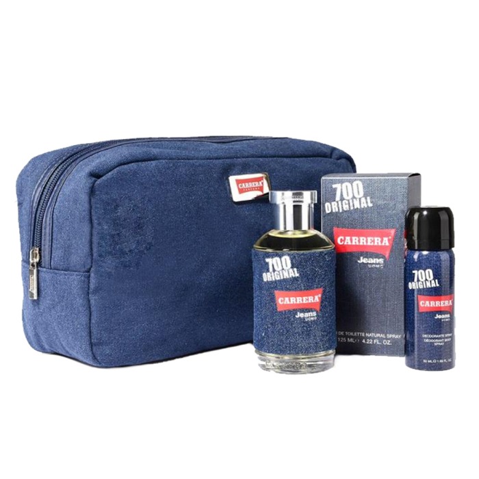 CARRERA JEANS 700 ORIGINAL UOMO (M) SET EDT 125ML + DEODORANT 50ML + BEAUTY CASE