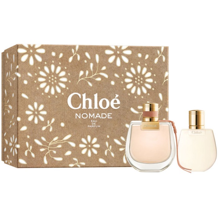 CHLOÉ NOMADE FOR WOMEN GIFT SET EDP 75ML + EDP 5ML + BODY LOTION 100ML (NEW PACK)