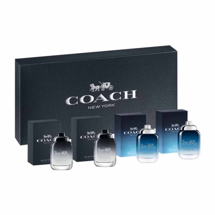 COACH FOR MEN MINI SET EDT 2 X 4.5ML + BLUE EDT 2 X 4.5ML