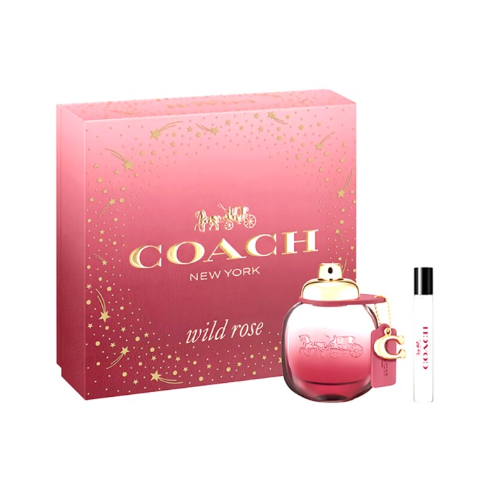 COACH WILD ROSE FOR WOMEN SET EDP 50ML + EDP 7.5ML