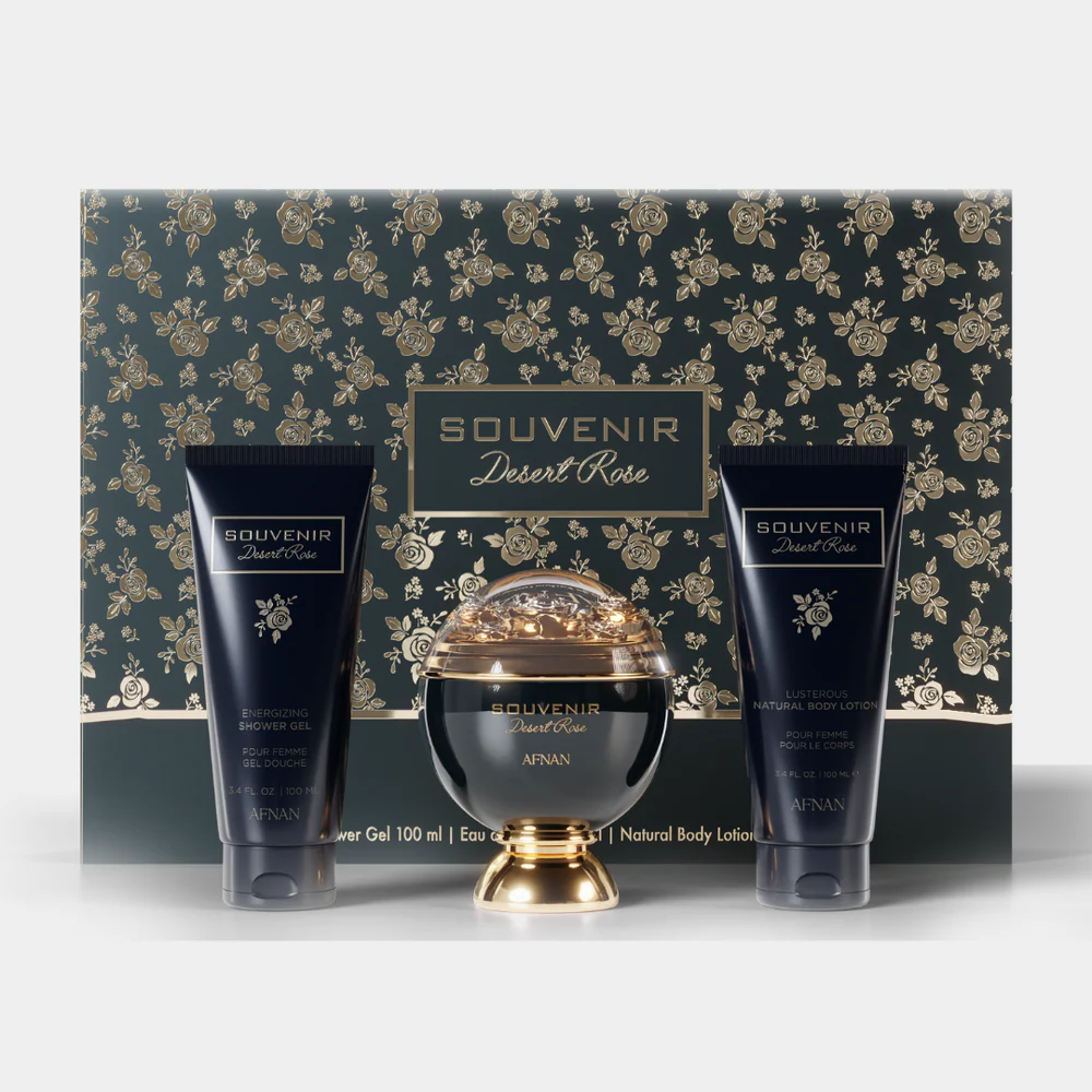 AFNAN GIFT SET SOUVENIR DESERT ROSE EAU DE PARFUM 100 ML UNISEX